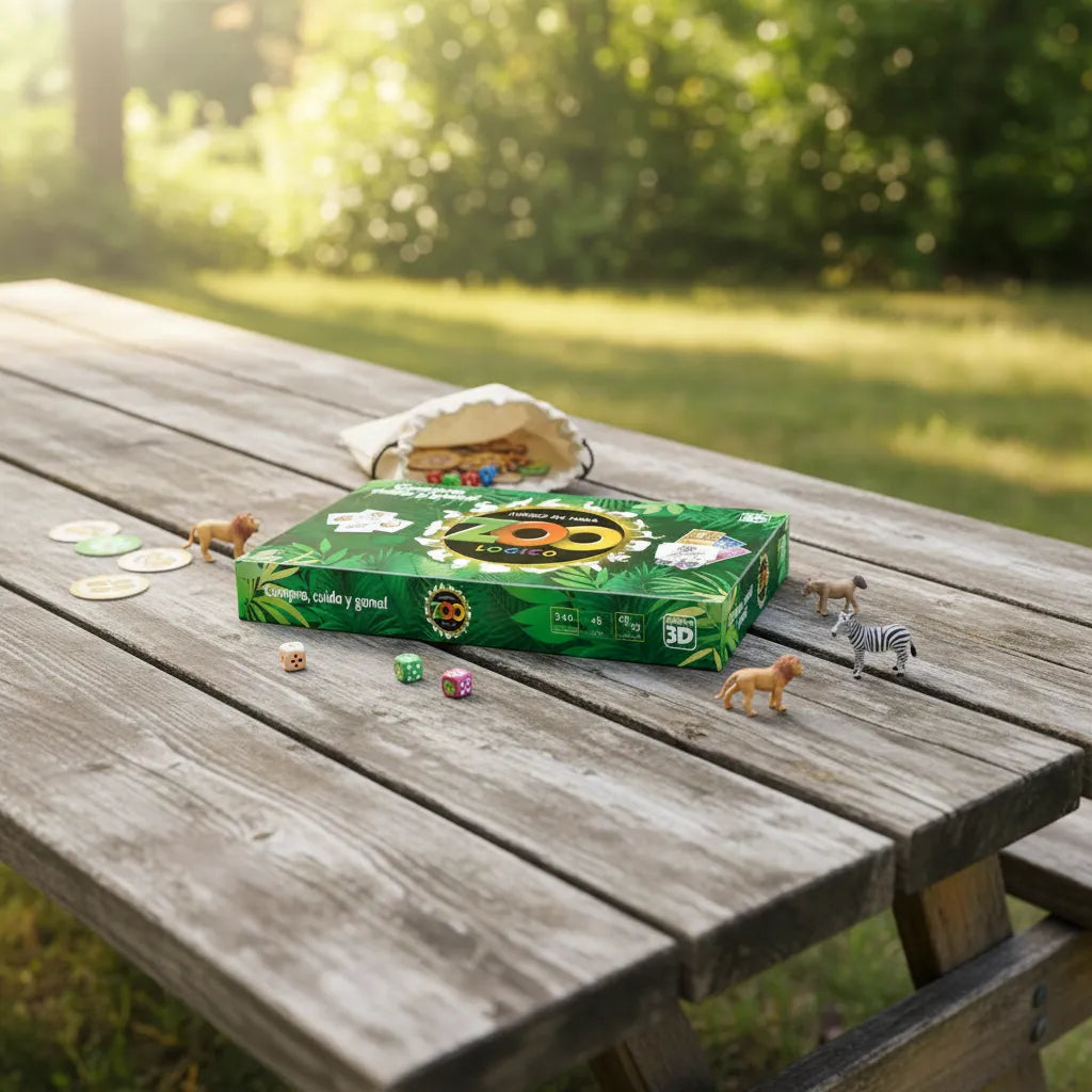 Juego De Mesa Estrategia Zoológico Para Familia