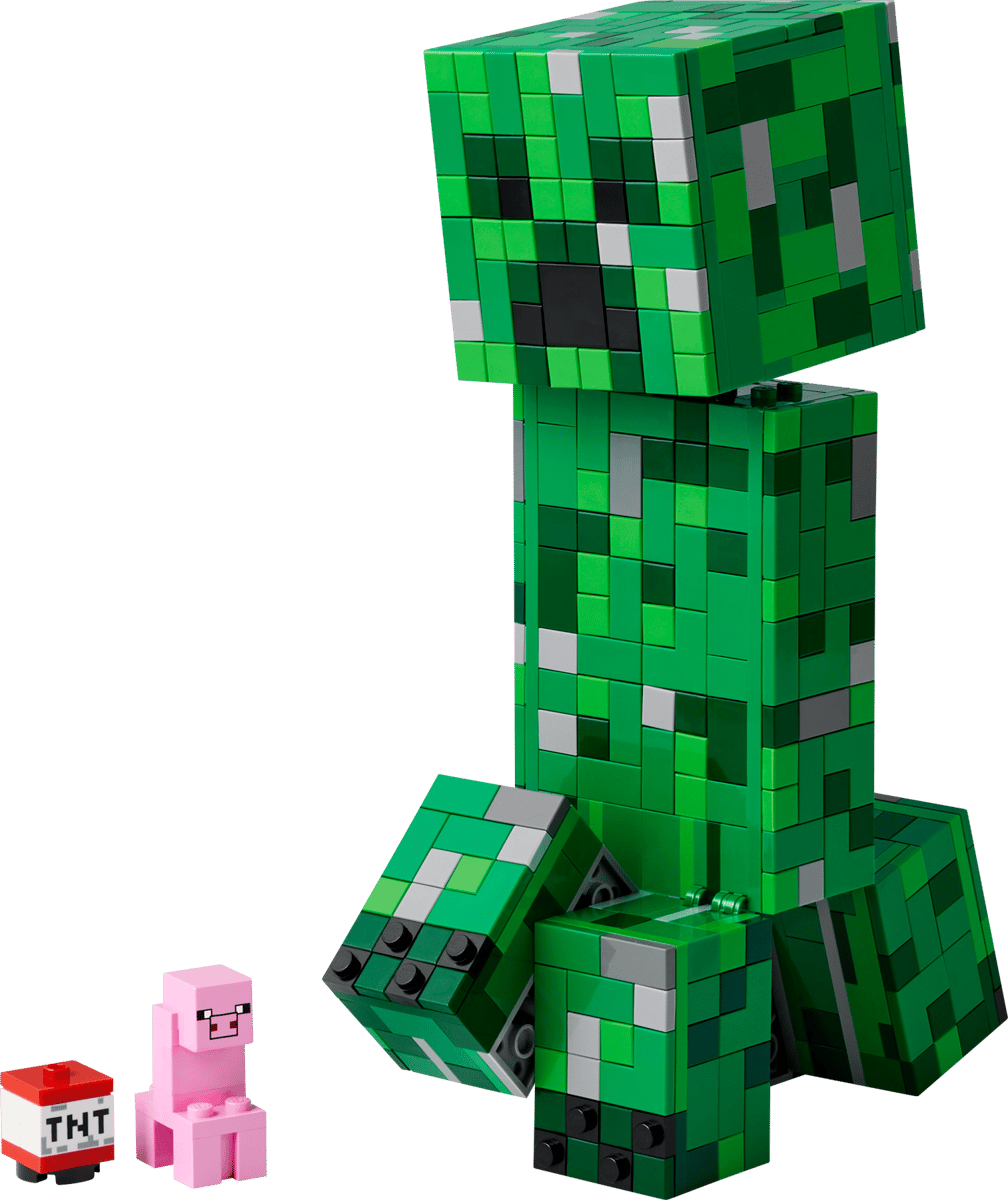 Juego De Construcción Lego Minecraft El Creeper 665 Piezas