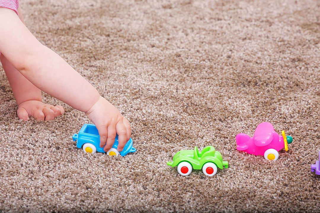 Juguetes Set Vehículos Coloridos 7 Piezas Para Niños