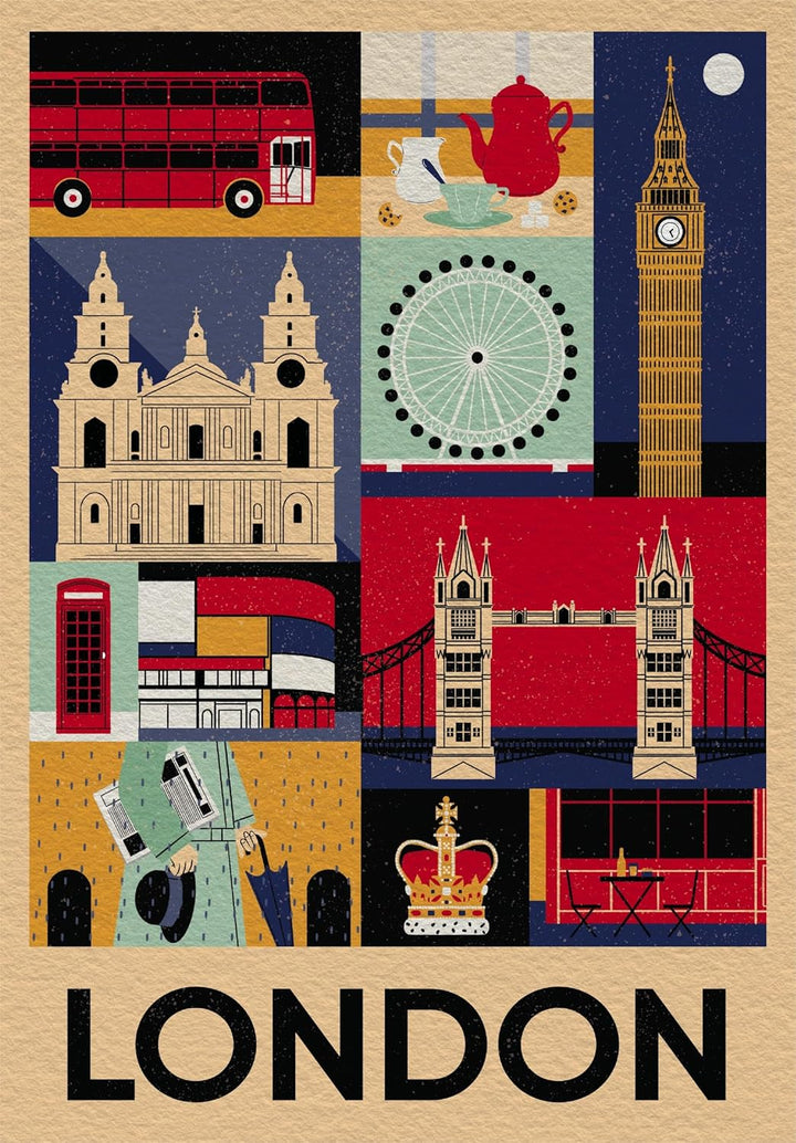 Rompecabezas 1000 Piezas Londres Inglaterra