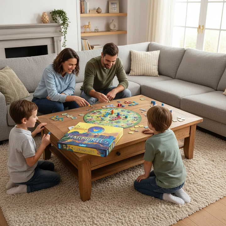 Juego De Mesa Harmonies Estratégico Para Niños Adultos