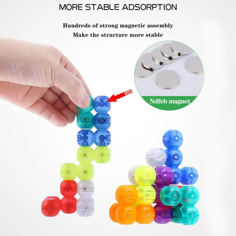 Cubo De Rubik De Actividades Esferas Magnéticas Para Niños