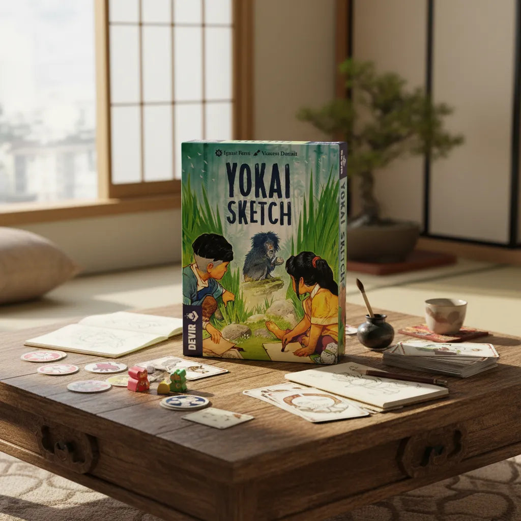 Yokai Sketch Juego De Mesa Estrategia Rol Adultos
