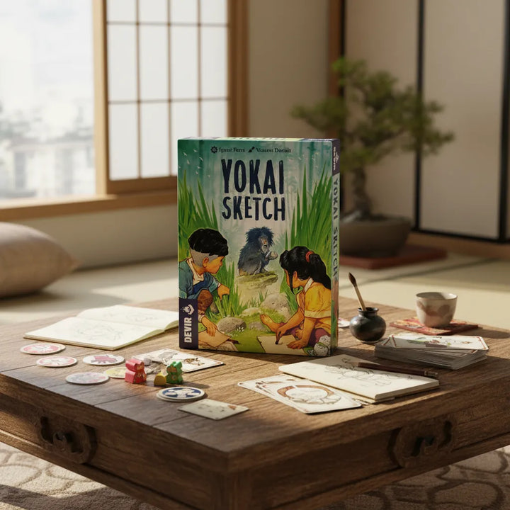 Yokai Sketch Juego De Mesa Estrategia Rol Adultos