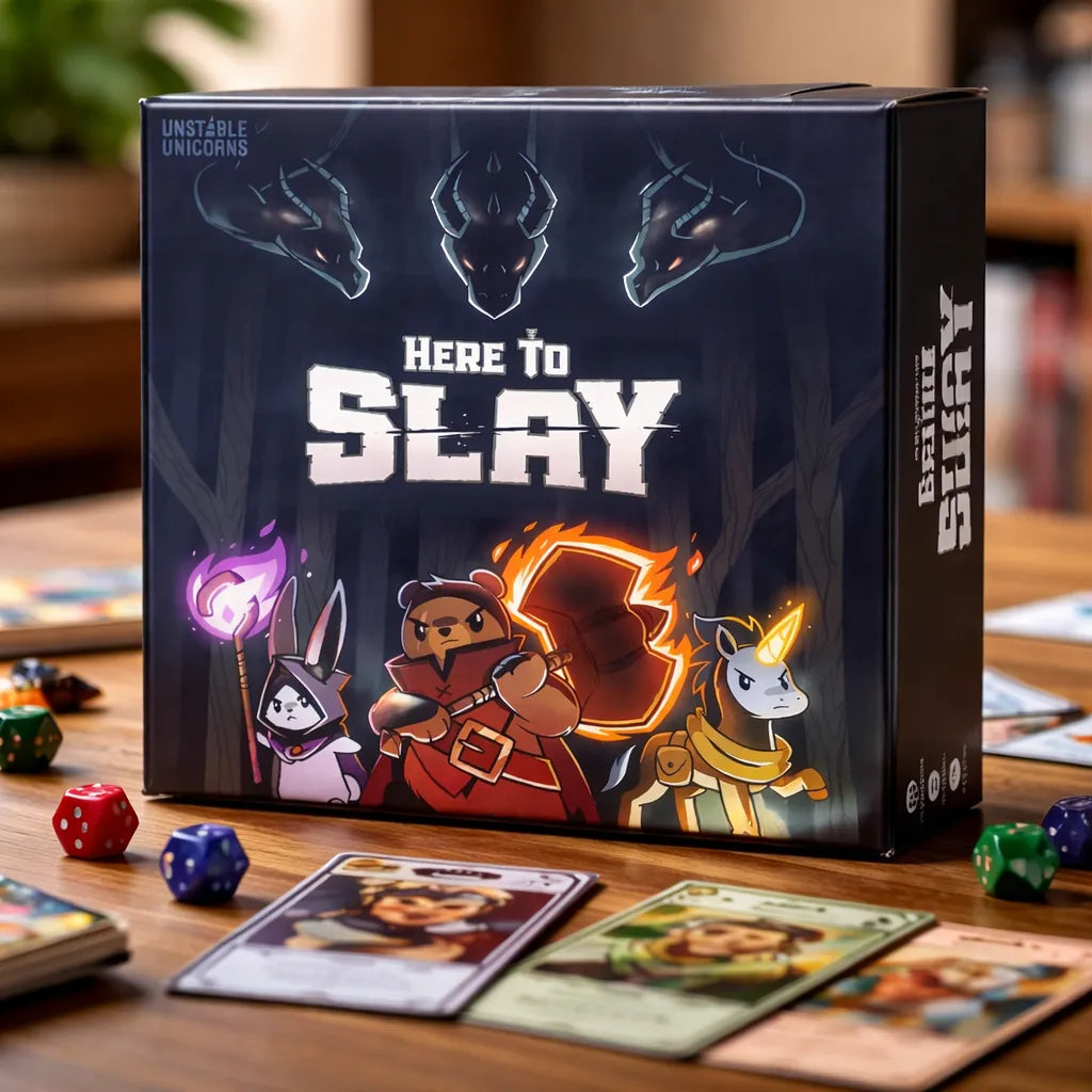 Juego De Mesa  Here To Slay Para Niños Familia