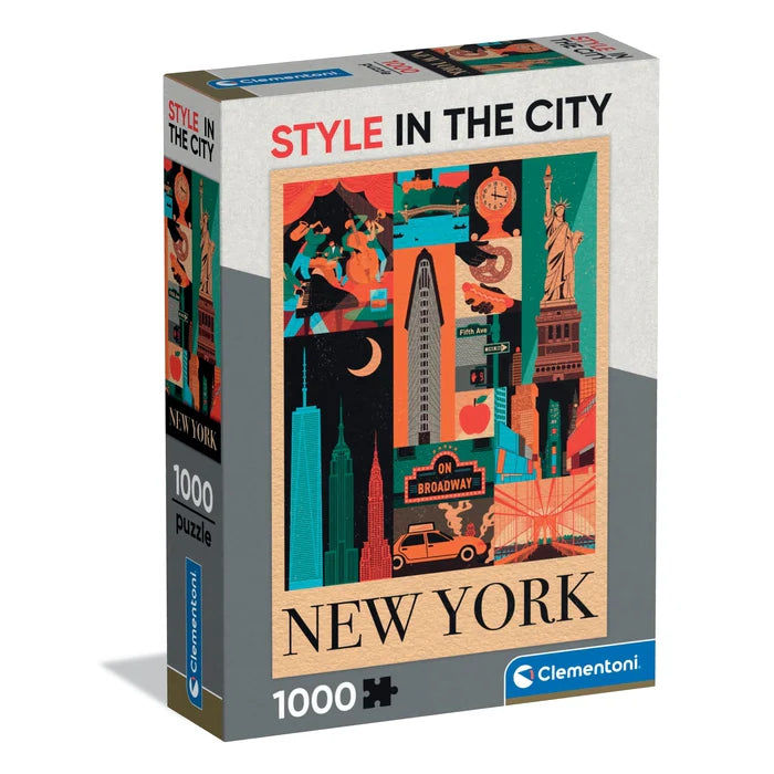 Rompecabezas 1000 Piezas Style In The City New York