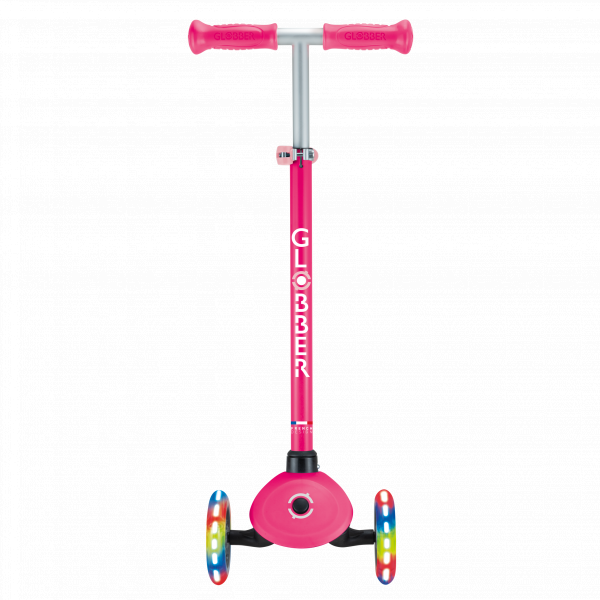 Patineta Primo Lights Fucsia Luces Led Para Niños