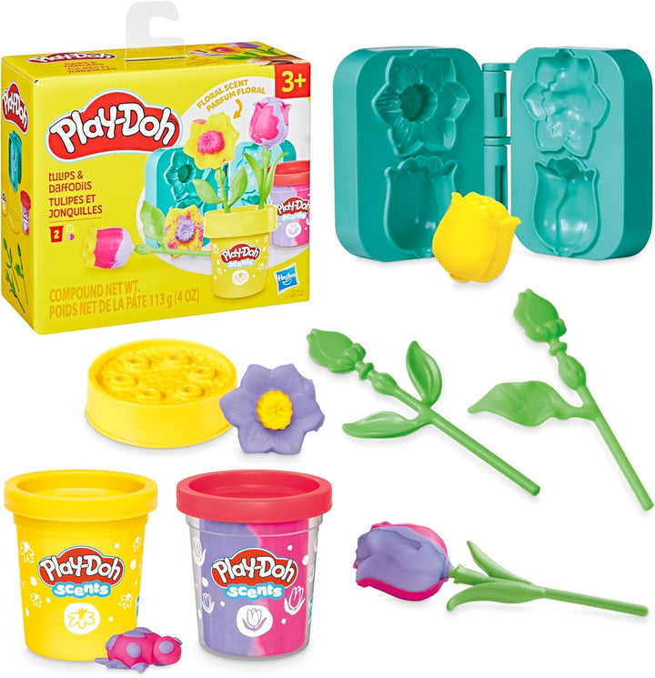Juguete Set Tulipanes Y Flores Para Niños