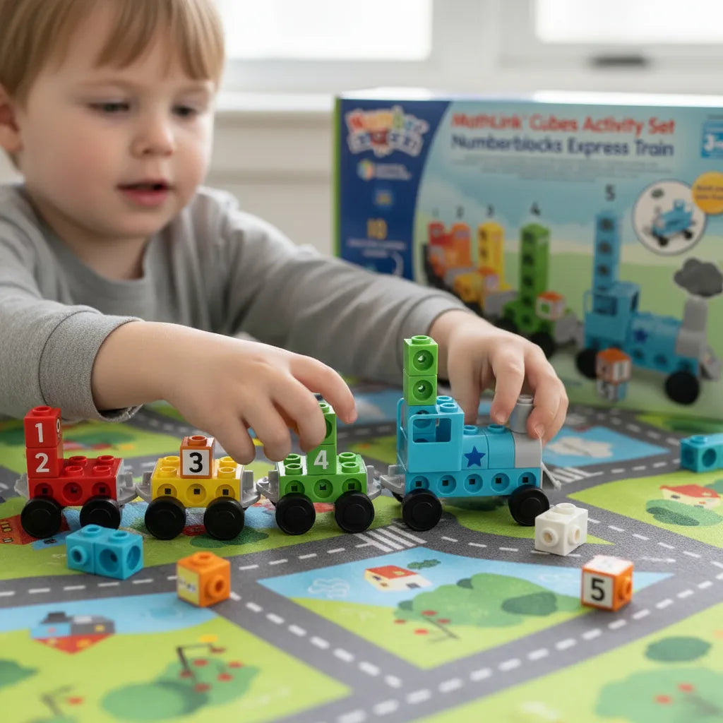 Set Tren Números Numberblock Para Niños