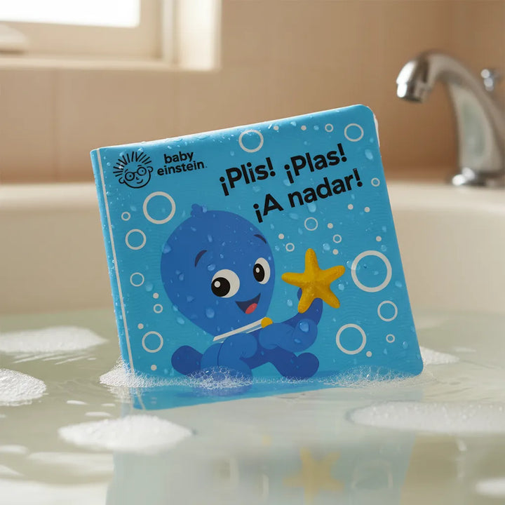 Libro Hora Del Baño ¡plis! ¡plas! ¡a Nadar! Para Niños