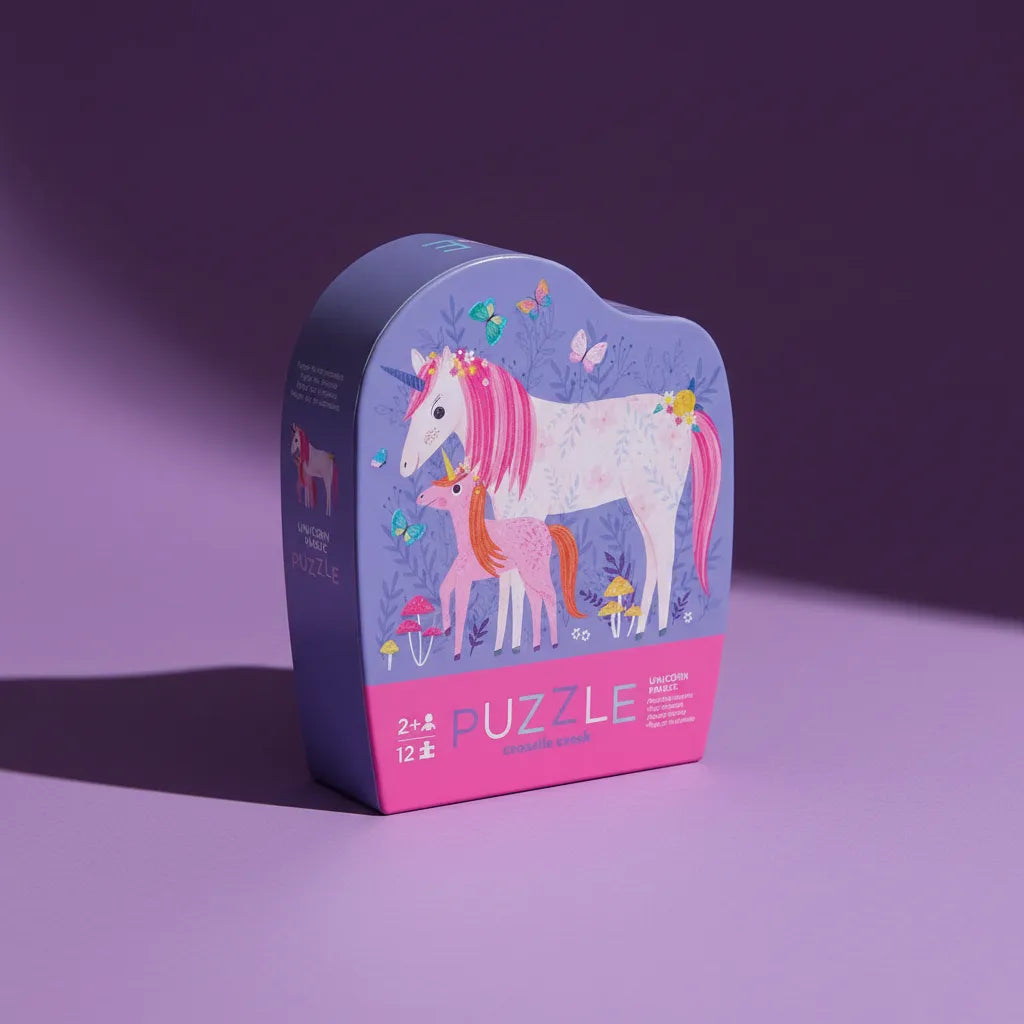 Rompecabezas 12 piezas Unicornio mágico