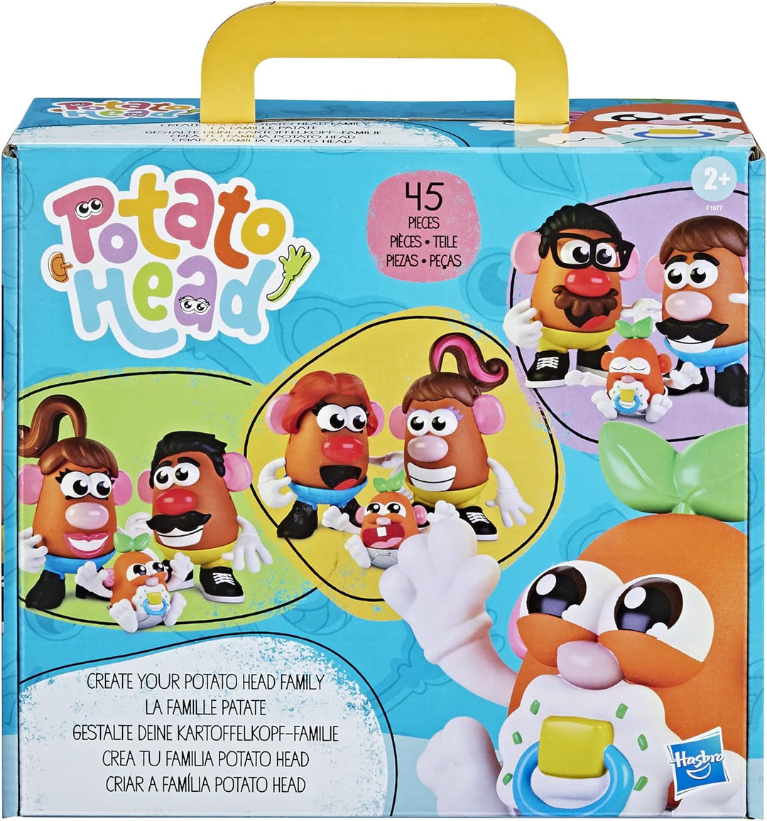 Juguete Infantil Familia Cara De Papa 45 Piezas