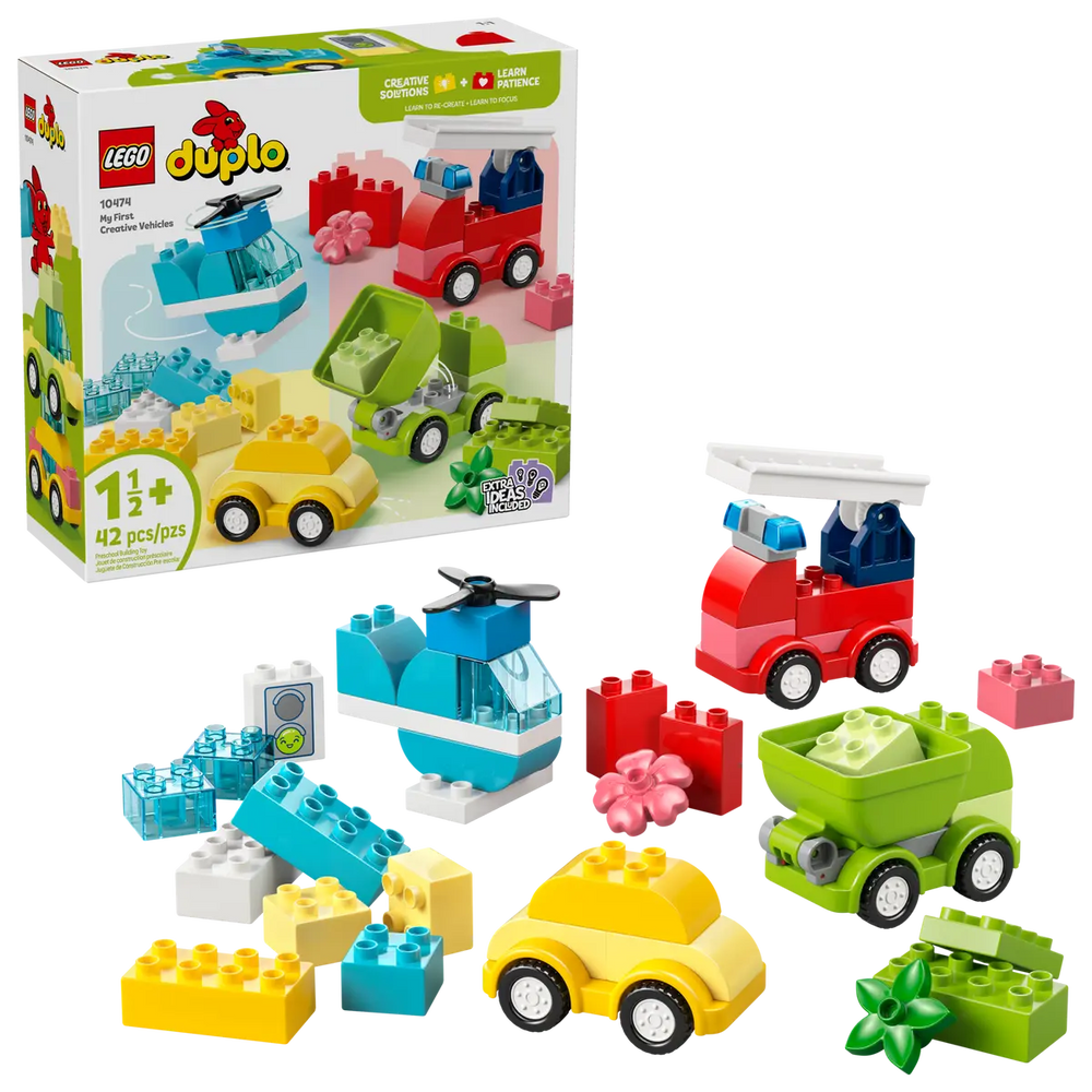Juego Construcción Vehículos Creativos 42 Piezas Lego Original