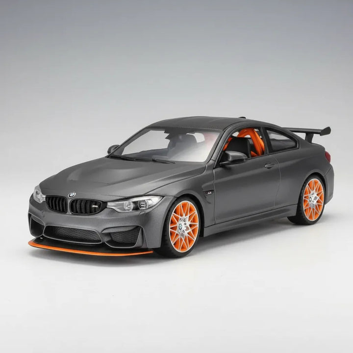 Carro Coleccionable Armable  1/24 Maisto Bmw M4 Gts Gris