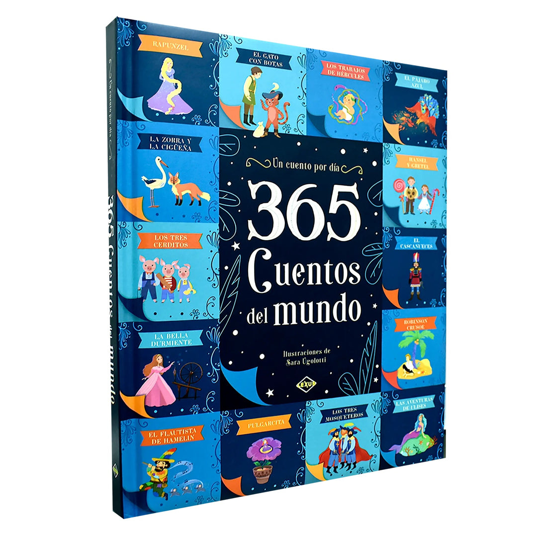 Libro 365 Cuentos Del Mundo Lexus Para Niños