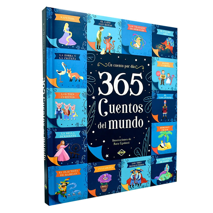 Libro 365 Cuentos Del Mundo Lexus Para Niños