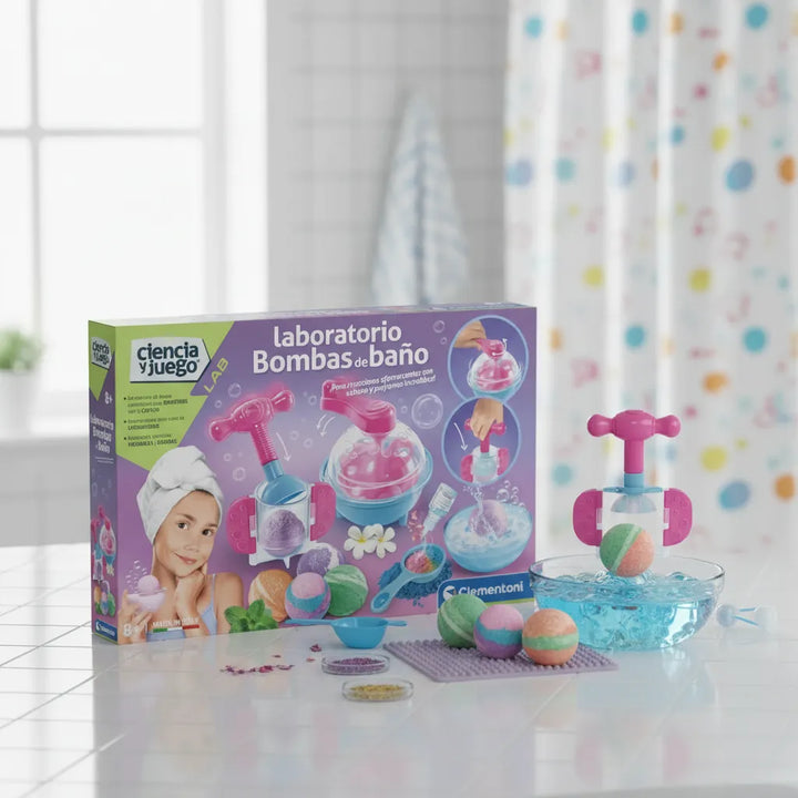 Juego Laboratorio Bombas De Baño Para Niños