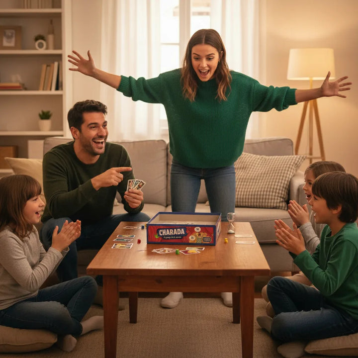 Juego de mesa Charadas Niños Y Adultos Ronda
