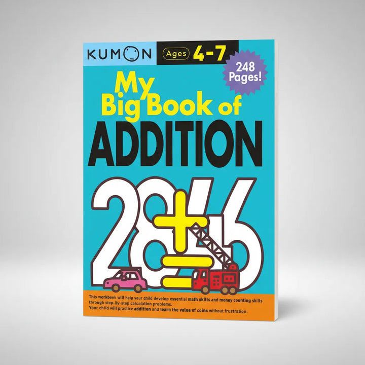 Libro Kumon Gran Libro De Sumas En Ingles Para Niños