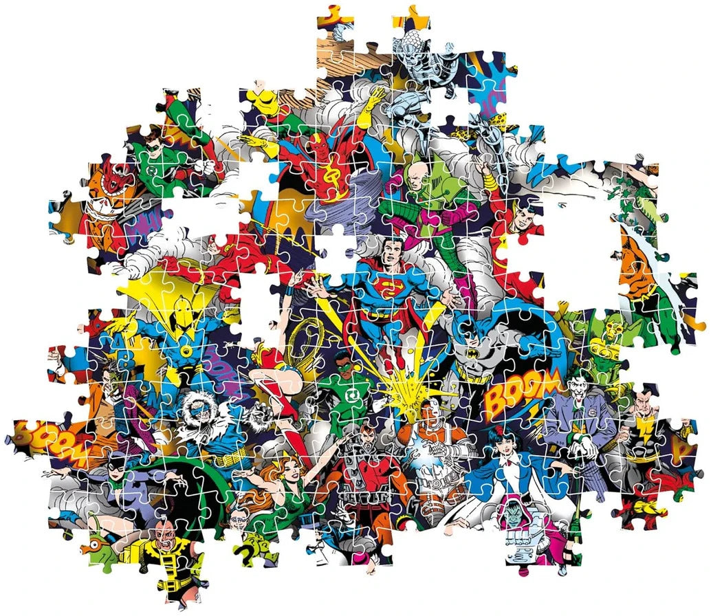 Rompecabezas 1000 Piezas Dc Comics Impossible Clementoni