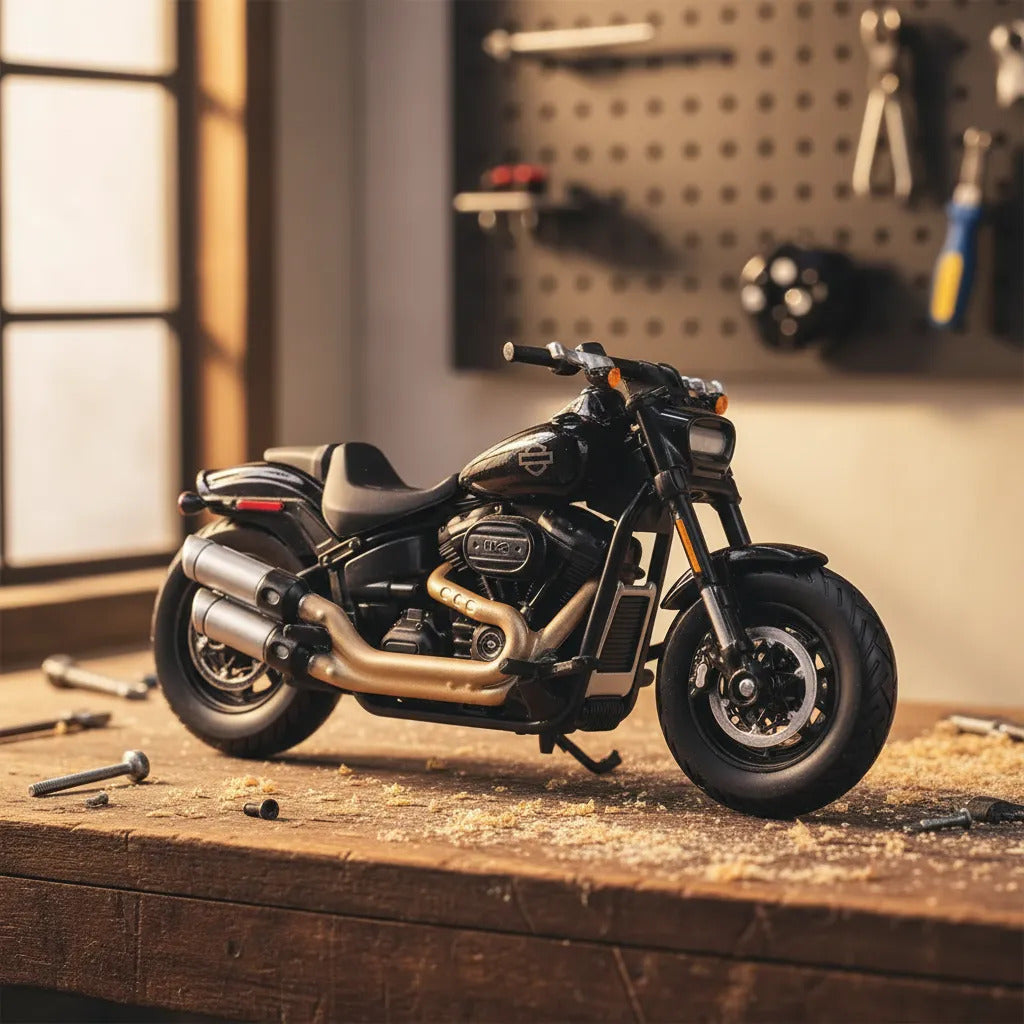 Moto Coleccionable Harley-davidson Fat Bob 114 para Niños