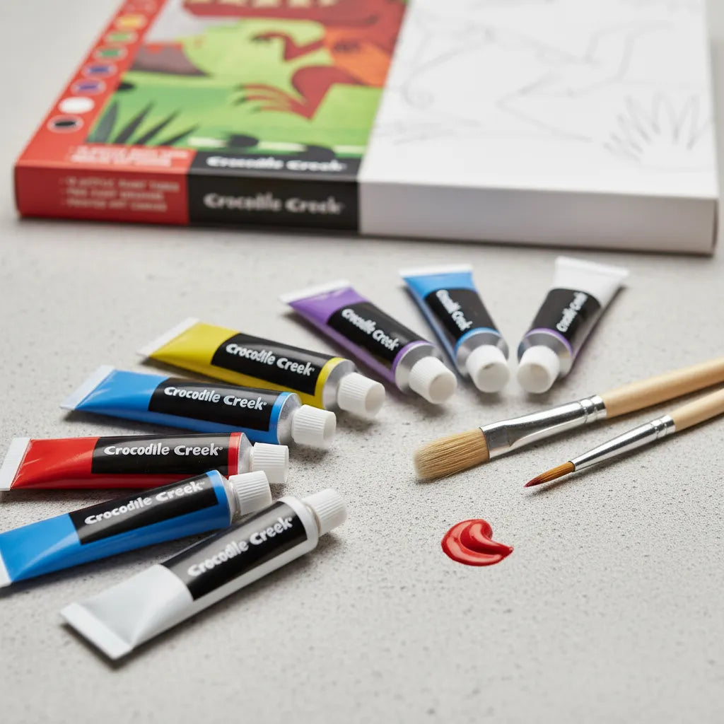Set De Arte Lienzo Para Pintar Dinosaurios