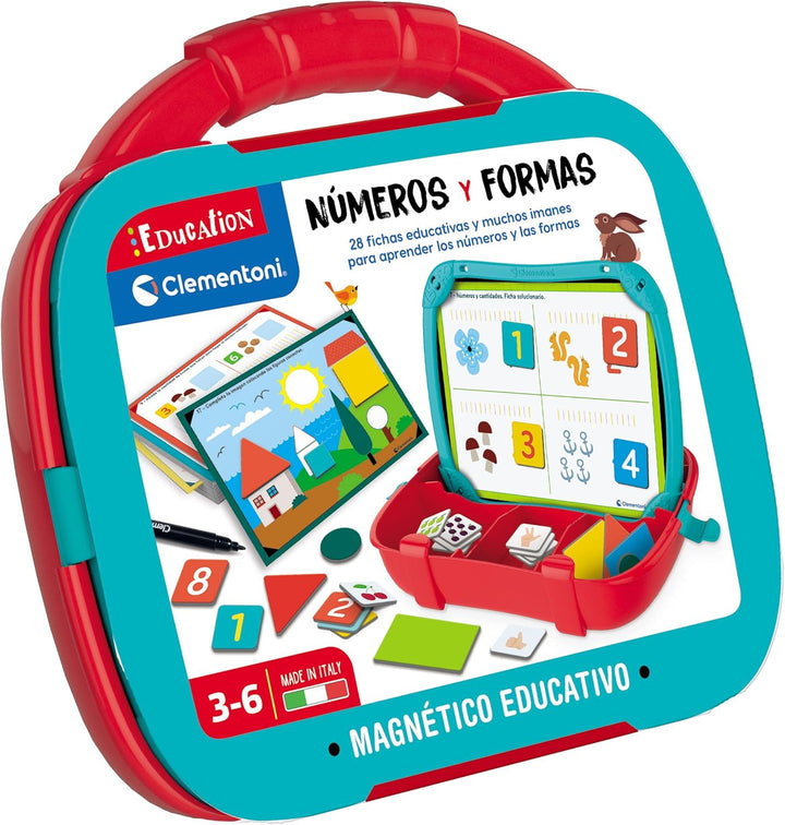 Juego Números Y Formas Magnético Niños