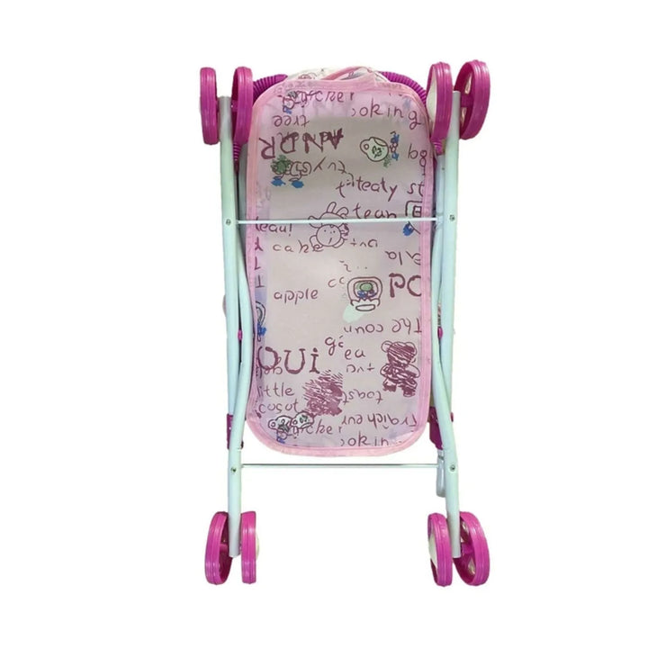 Juguete Infantil Coche Plegable Rosado Para Niñas