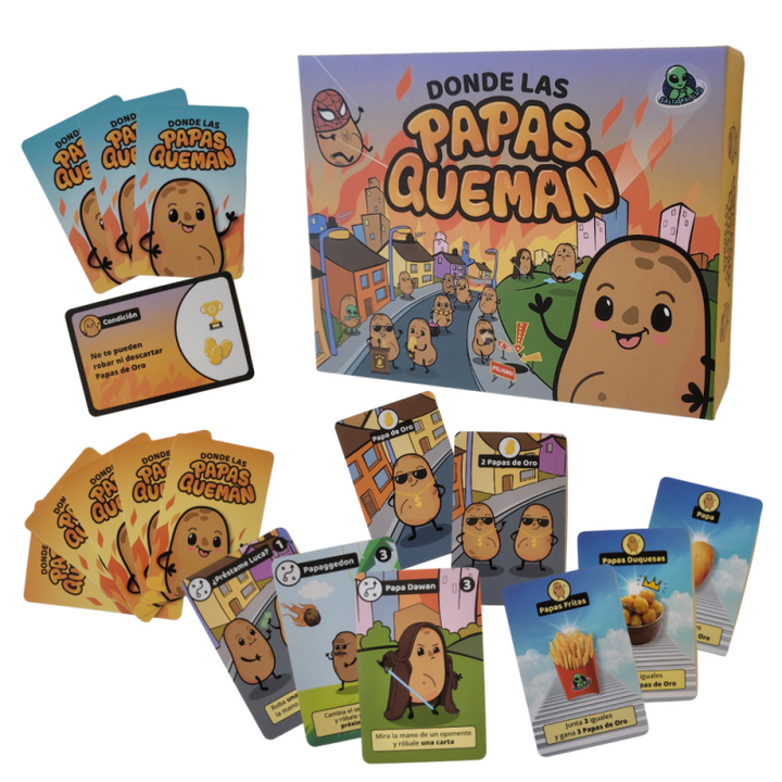 Juegos De Mesa Donde Las Papas Queman Para Niños