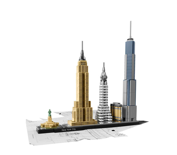 Lego Set Construcción Nueva York 598 Piezas Adulto