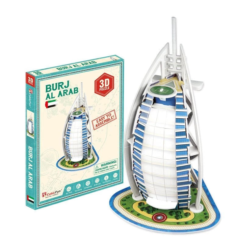 Rompecabezas 3d De Burj Al Arab Para Adultos