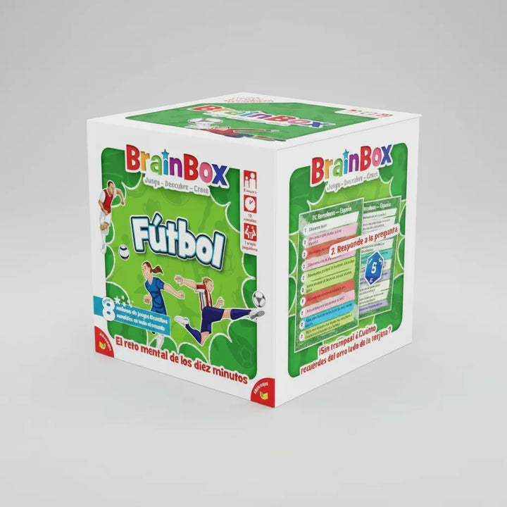 Juego De Mesa Brainbox Futbol Estrategia Para Niños Familia