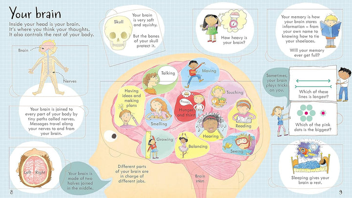Libro Educativo El Cuerpo Humano Para Niños
