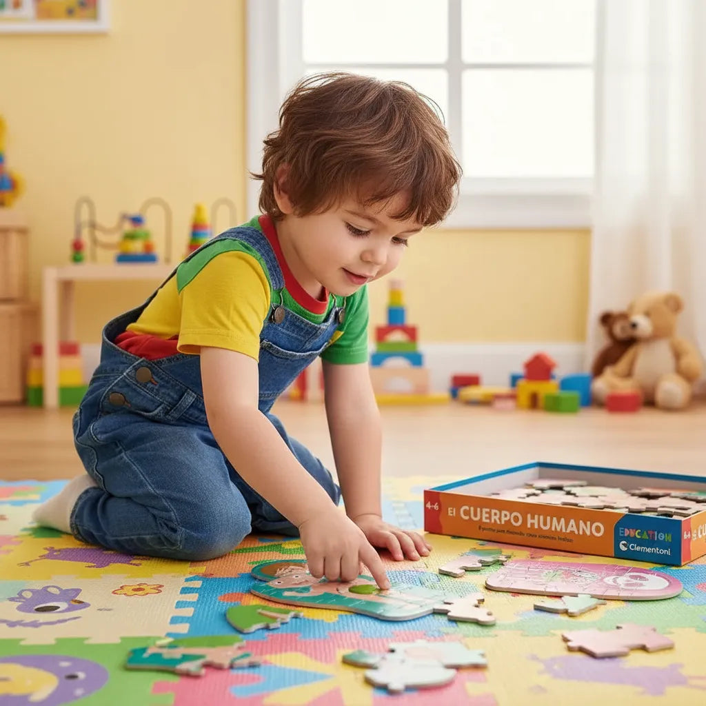 Juego Rompecabezas Del Cuerpo Humano Niños