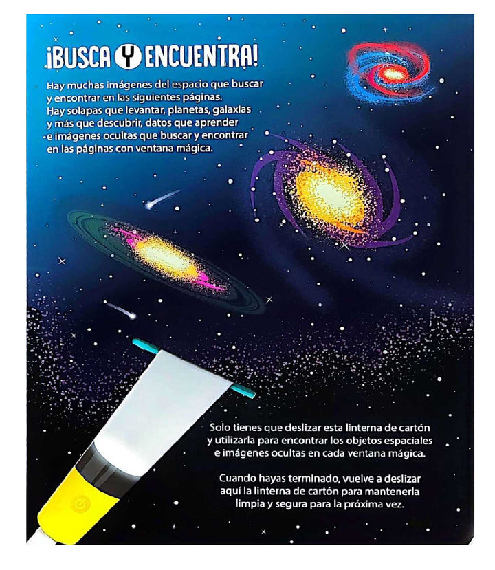 Libro infantil Busca Y Encuentra El Espacio niños