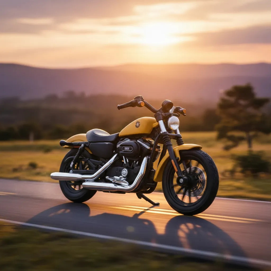 Moto Harley-davidson Custom 1:18 Serie 39