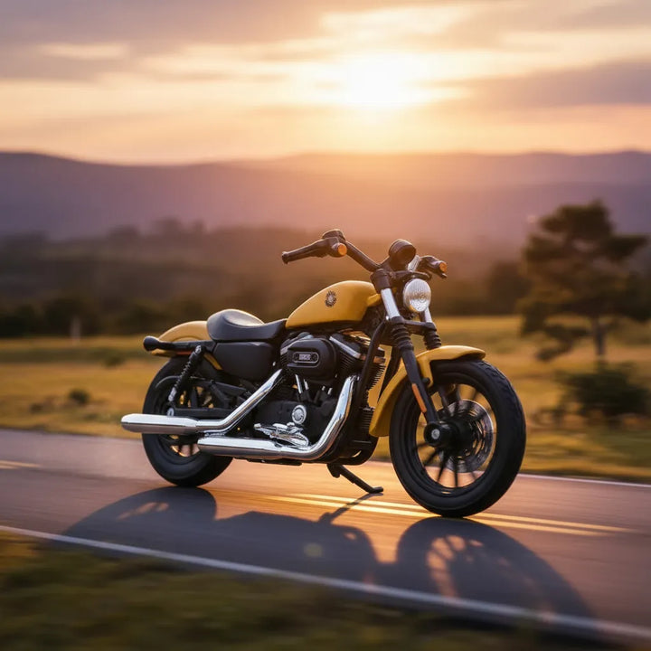Moto Harley-davidson Custom 1:18 Serie 39