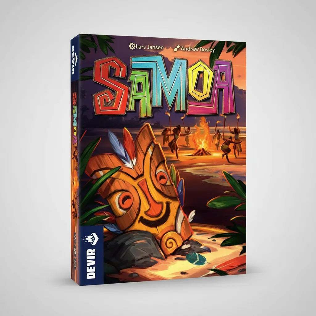Juego De Mesa Samoa Estrategia  Adultos Niños