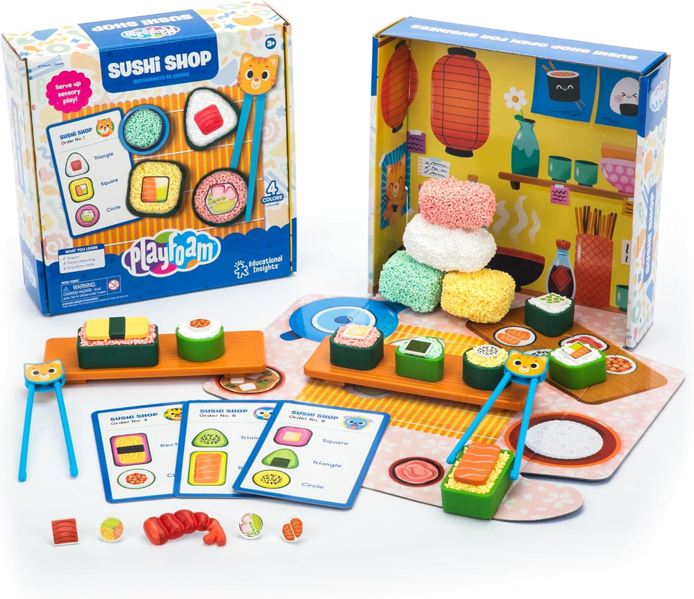 Set Creativo Playfoam Sushi Shop Para Niños