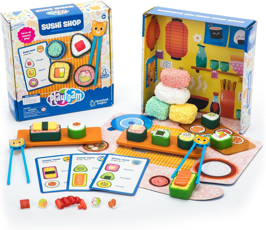 Set Creativo Playfoam Sushi Shop Para Niños