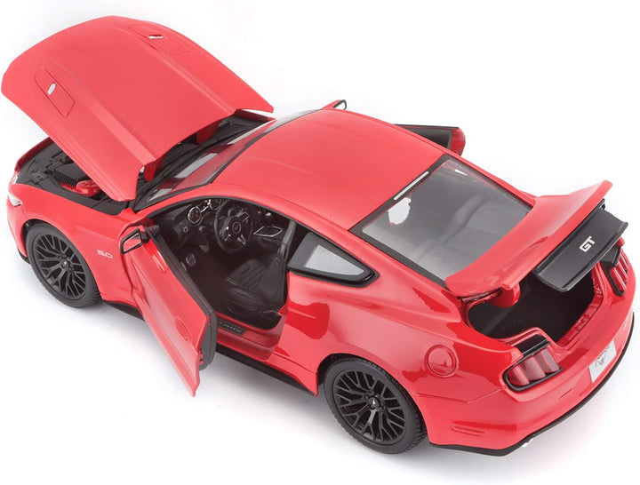 Carro A Escala 1/18 Ford Mustang Rojo Original