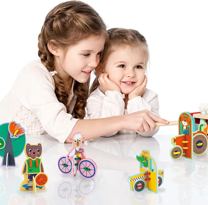 Juego Caja Creativa Manualidades 3d Para Niños