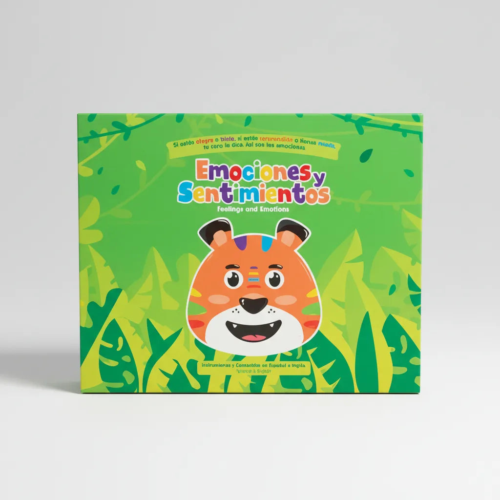 Juego Didáctico las Emociones Y Sentimientos Niños