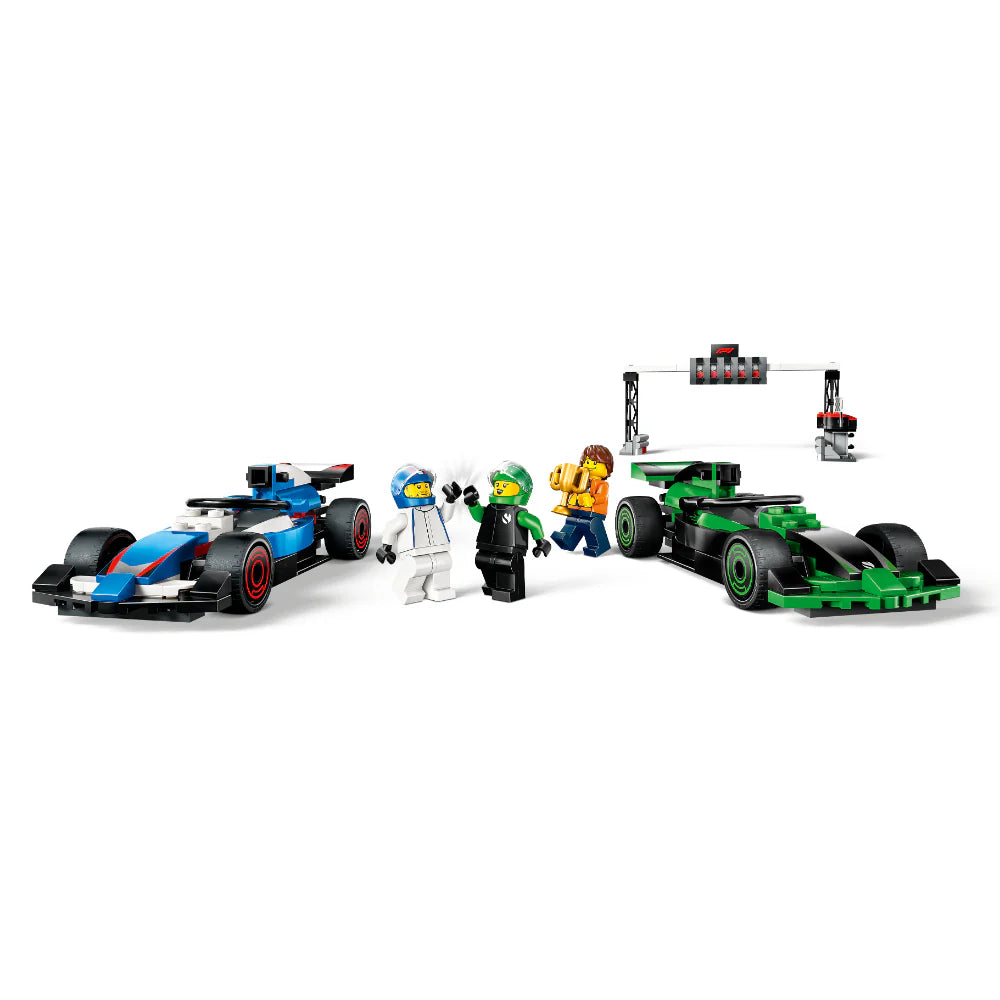 Juego De Construcción Parrilla De F1 Coches De Carrera Niños
