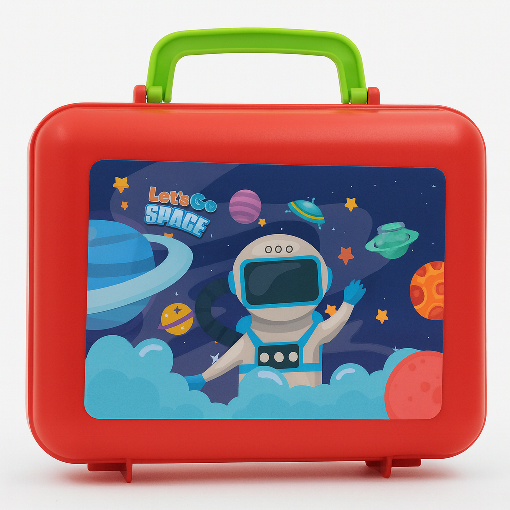 Lonchera Escolar Con accesorios Para Niños