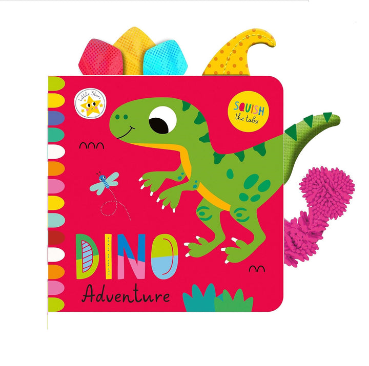 Libro Interactivo Dino Adventure Con Texturas Bebés