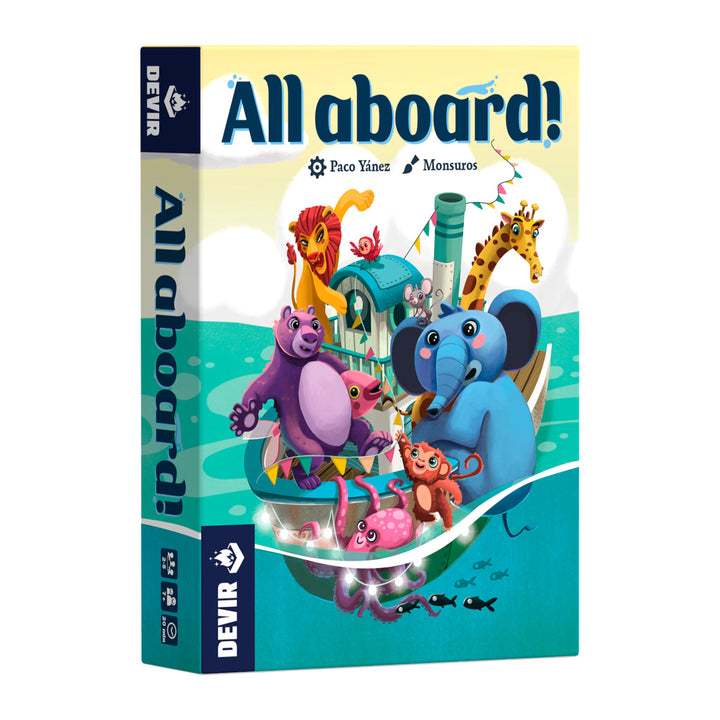 Juego De Mesa All Aboard Devir Para Niños