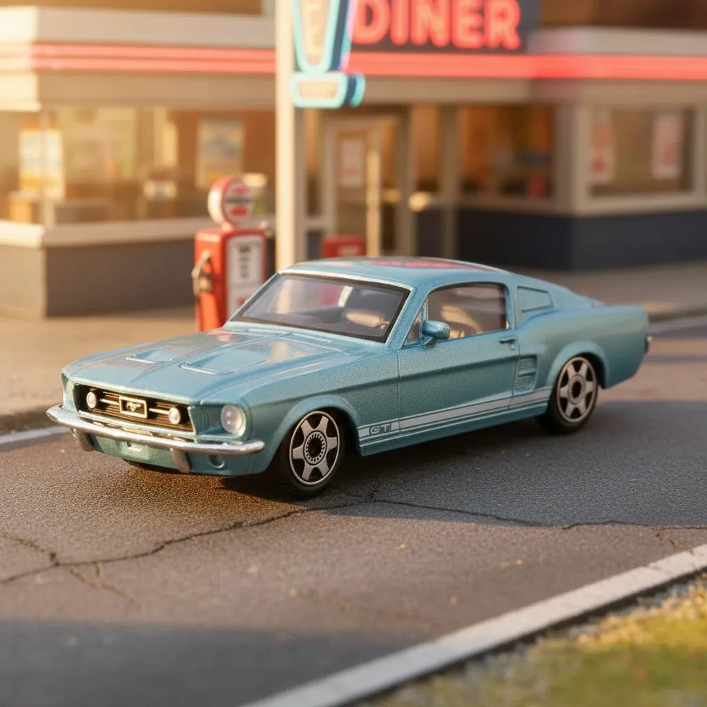 Carro Coleccionable A Escala 1:43 Ford Mustang GT
