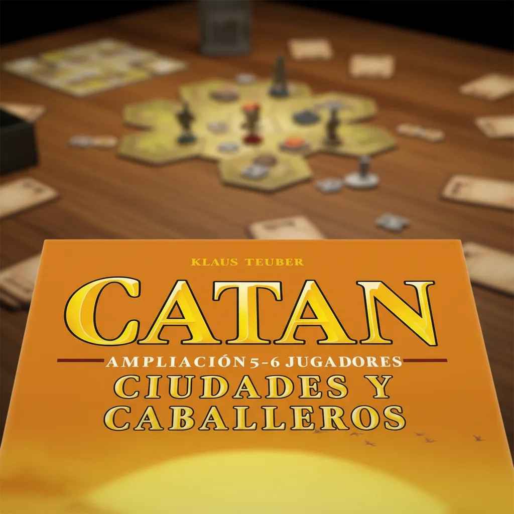 Juego Catan Ampliación Ciudades Y Caballero