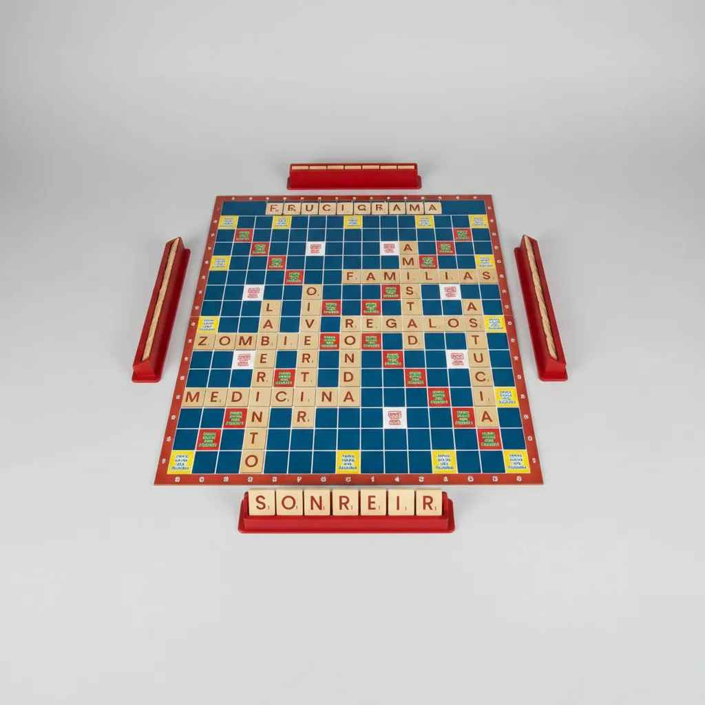 Juego De Mesa Crucigrama Clásico Familia
